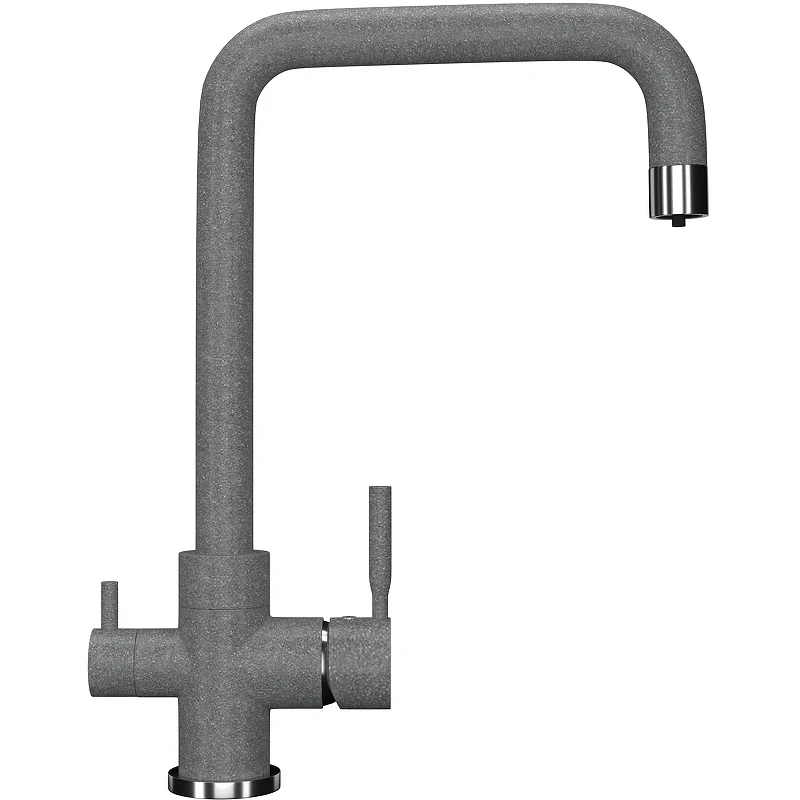 Смеситель для кухни Ulgran Classic U-019-342 Графит латунь