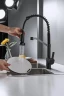 Смеситель для кухни Shevanik S963H цвет Черный
