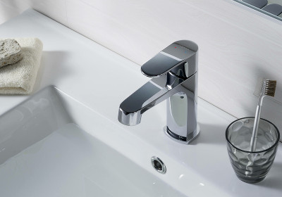 Комплект смесителей Aquatek Оберон AQ1231CR Хром латунь