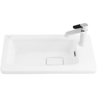 Раковина Creavit Memory 60 MY060-00CB00E-0000 Белая фарфор полувстраиваемая