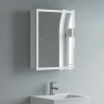 Зеркальный шкаф Corozo Толедо 60/С SD-00001392 с подсветкой Белый МДФ / ЛДСП, стекло