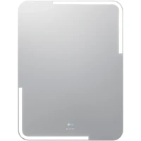 Зеркальный шкаф Laparet Atlas 60 Atlas.60*80/W с подсветкой Белый МДФ / ЛДСП, стекло
