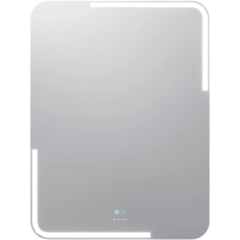 Зеркальный шкаф Laparet Atlas 60 Atlas.60*80/W с подсветкой Белый МДФ / ЛДСП, стекло