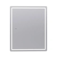 Зеркальный шкаф Vigo Geometry 50 453 с подсветкой цвет Белый