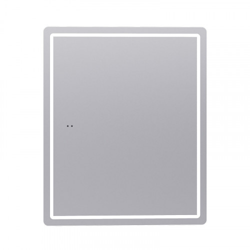 Зеркальный шкаф Vigo Geometry 50 453 с подсветкой цвет Белый