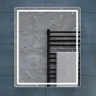 Зеркальный шкаф Vigo Geometry 50 453 с подсветкой цвет Белый