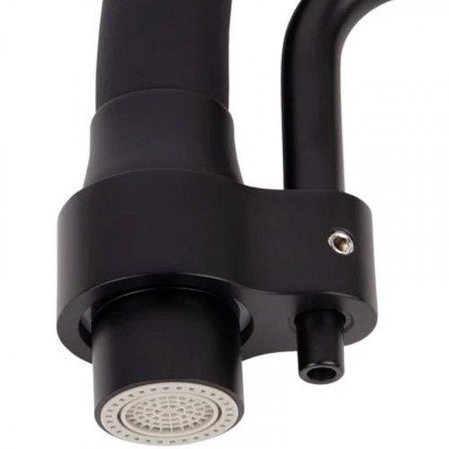 Смеситель для кухни Viko V-5612 Черный матовый латунь