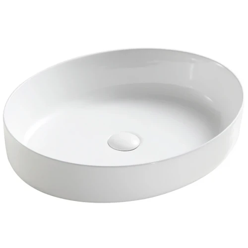 Раковина-чаша Ceramicanova Element 55 CN5002 Белая фаянс накладная