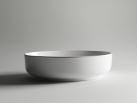 Раковина-чаша Ceramicanova Element 55 CN5002 Белая фаянс накладная