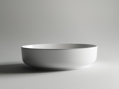 Раковина-чаша Ceramicanova Element 55 CN5002 Белая фаянс накладная