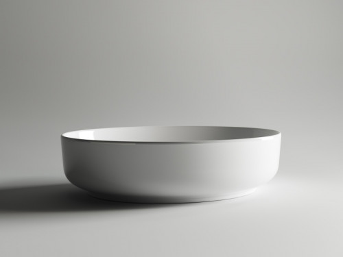 Раковина-чаша Ceramicanova Element 55 CN5002 Белая фаянс накладная
