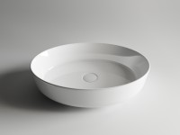 Раковина-чаша Ceramicanova Element 55 CN5002 Белая фаянс накладная