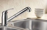 Смеситель для кухни Blanco Daras-S 524190 Хром латунь