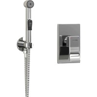 Гигиенический душ со смесителем WasserKRAFT Aller A010656 Хром латунь на стену