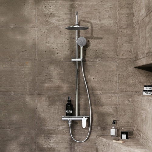 Душевая система Damixa Jupiter 977730000 Хром латунь на стену