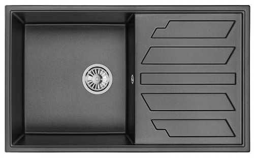 Кухонная мойка Granula 86 8601 цвет Черный