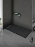 Душевой поддон из искусственного камня WeltWasser WW TRS 10080 STONE-BL 100x80 10000004380 Черный