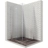 Душевой уголок Ambassador Diamond 100х100 12011110 профиль Хром стекло прозрачное