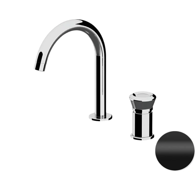 Смеситель для раковины Remer Element ET57NO цвет Черный матовый