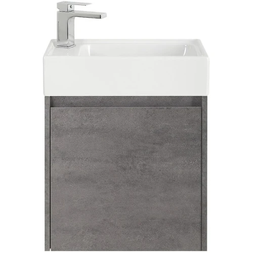 Тумба под раковину BelBagno Kraft Mini 50 L KRAFT MINI-500/260-1A-SO-CG-L подвесная Cemento Grigio МДФ / ЛДСП