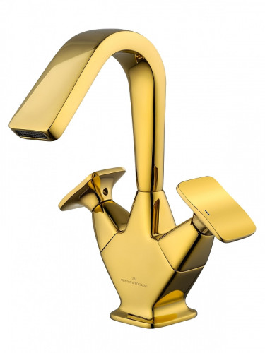 Смеситель для раковины Wonzon &amp; Woghand Shakespeare WW-651103-DG цвет Темное золото