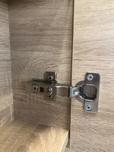 Зеркало со шкафом Comforty Тромсе 80 00004142222 Дуб сонома МДФ / ЛДСП, стекло