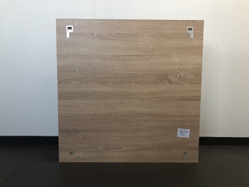 Зеркало со шкафом Comforty Тромсе 80 00004142222 Дуб сонома МДФ / ЛДСП, стекло