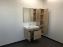 Зеркало со шкафом Comforty Тромсе 80 00004142222 Дуб сонома МДФ / ЛДСП, стекло