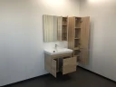 Зеркало со шкафом Comforty Тромсе 80 00004142222 Дуб сонома МДФ / ЛДСП, стекло