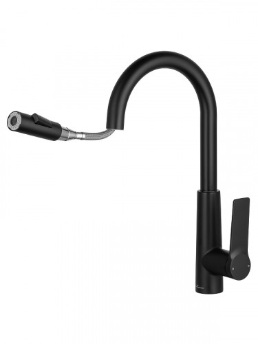 Смеситель для кухни Wonzon &amp; Woghand WW-A20782-MB цвет Черный матовый