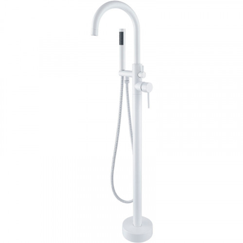 Смеситель для ванны Orange Steel M99-336w Белый на пол