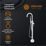 Смеситель для ванны Orange Steel M99-336w Белый на пол