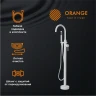 Смеситель для ванны Orange Steel M99-336w Белый на пол