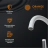 Смеситель для ванны Orange Steel M99-336w Белый на пол