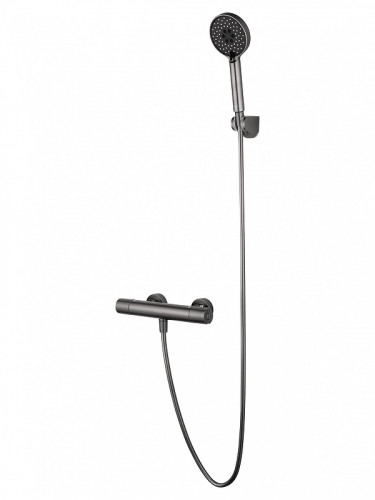 Смеситель для душа Wonzon &amp; Woghand Inn WW-B2029-A-BGG с термостатом цвет Темный графит