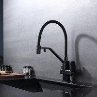 Смеситель для кухни Raglo R85.62.06 Черный матовый латунь