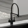 Смеситель для кухни Sancos Moro SC4006MB Черный матовый латунь