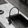Смеситель для кухни Sancos Moro SC4006MB Черный матовый латунь