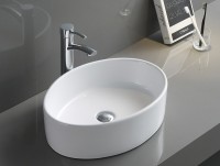 Раковина-чаша BelBagno 51 BB1049 Белая фаянс накладная