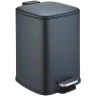 Ведро для мусора WeltWasser Berg BL 20L 10000013424 Черное матовое