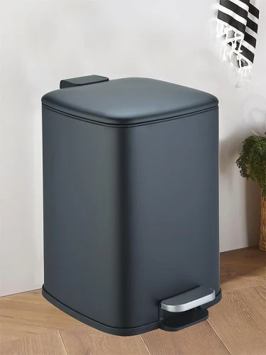 Ведро для мусора WeltWasser Berg BL 20L 10000013424 Черное матовое
