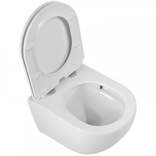 Унитаз Cezares Relax-Tor CZR-38088-49-TH-TOR/SC подвесной с сиденьем Микролифт фаянс подвесной