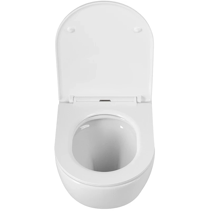 Унитаз Cezares Relax-Tor CZR-38088-49-TH-TOR/SC подвесной с сиденьем Микролифт фаянс подвесной