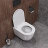 Унитаз Cezares Relax-Tor CZR-38088-49-TH-TOR/SC подвесной с сиденьем Микролифт фаянс подвесной