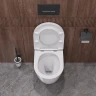 Унитаз Cezares Relax-Tor CZR-38088-49-TH-TOR/SC подвесной с сиденьем Микролифт фаянс подвесной