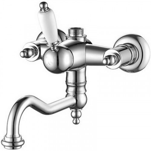 Смеситель для ванны Caprigo Adria-Uno 02-519-crm Хром латунь на стену