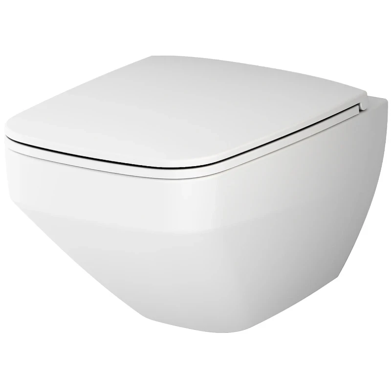 Унитаз AM.PM Inspire V2.0 FlashClean C50A1700MWSC подвесной Белый матовый с сиденьем микролифт фарфор подвесной