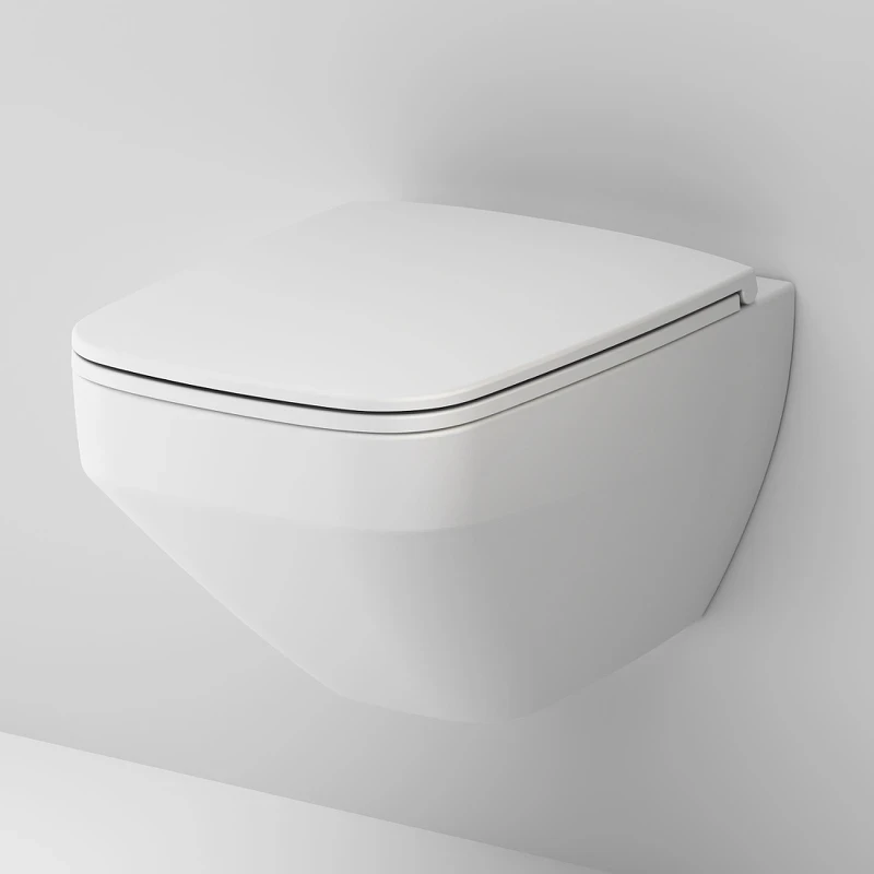 Унитаз AM.PM Inspire V2.0 FlashClean C50A1700MWSC подвесной Белый матовый с сиденьем микролифт фарфор подвесной