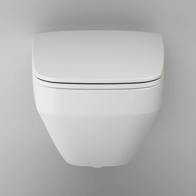 Унитаз AM.PM Inspire V2.0 FlashClean C50A1700MWSC подвесной Белый матовый с сиденьем микролифт фарфор подвесной