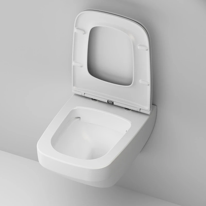 Унитаз AM.PM Inspire V2.0 FlashClean C50A1700MWSC подвесной Белый матовый с сиденьем микролифт фарфор подвесной